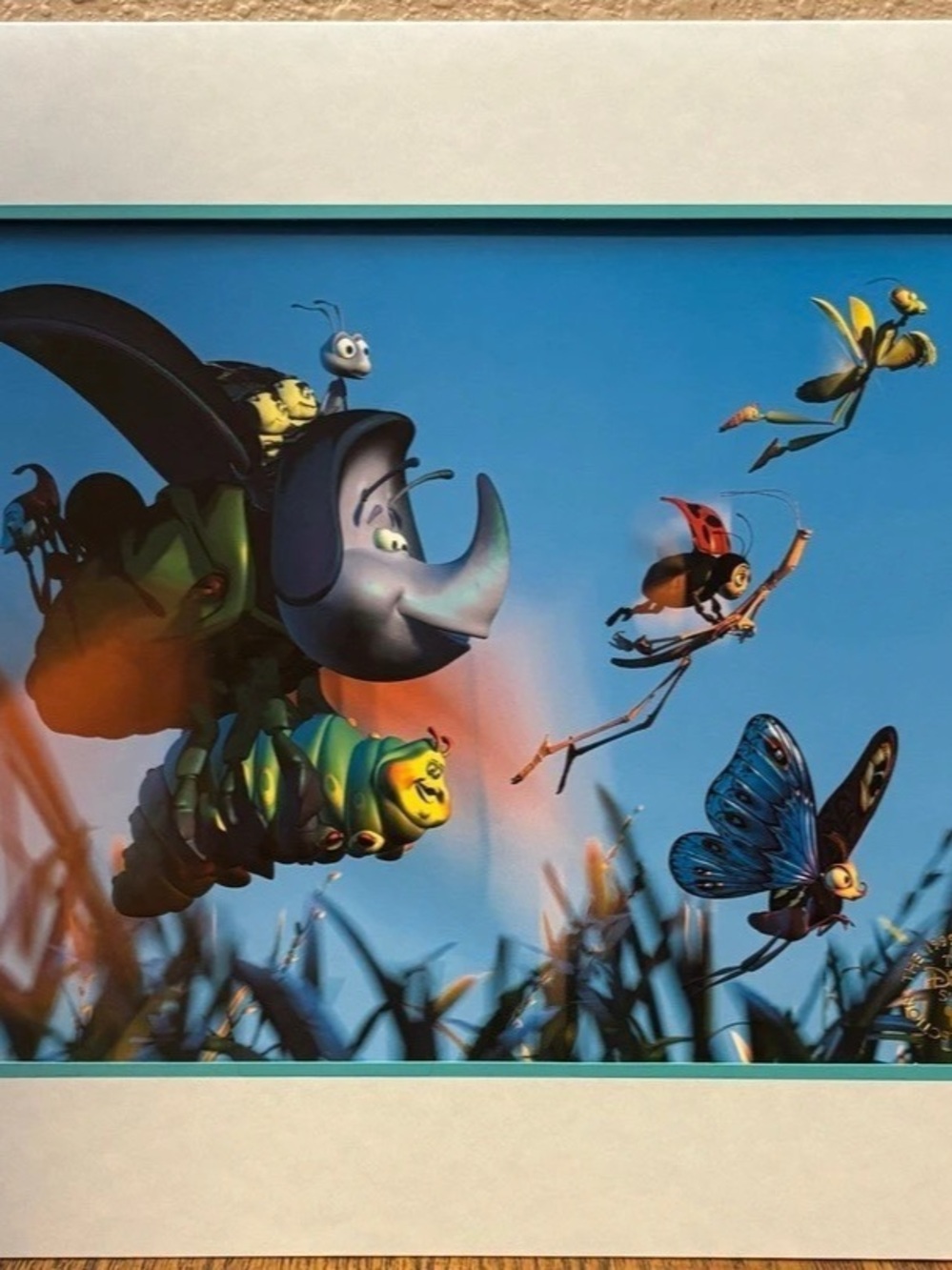 Disney A Bug's Life 1999 Disney Store Lithograph Collection Store Lithograph